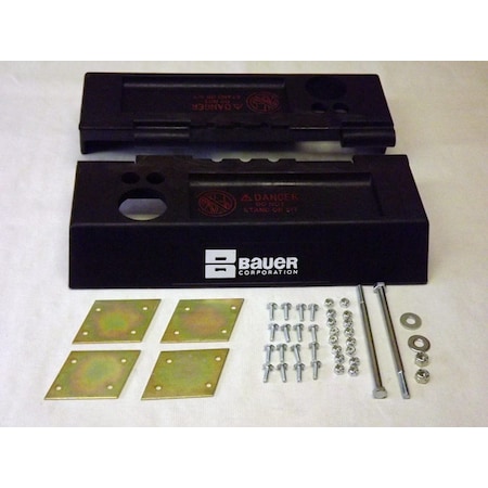 Bauer Ladder Two-Way Stepladder Top Replacement Kit - Black 07315